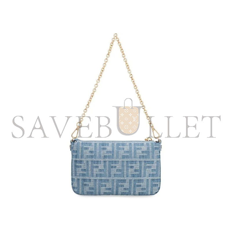 FENDI BAGUETTE CLUTCH 8BS073AS3FF1PLM (20*12*3cm)